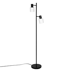 Atmosphera Lampadaire Design en Métal Tais 143cm Noir