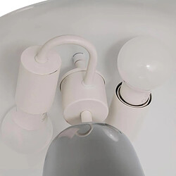Atmosphera Lampe à Poser Champignon Omia 36cm Argent