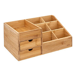 Five simply smart Organiseur bambou 2 tiroirs - Naturel