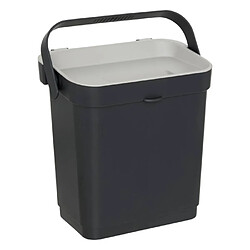 Five Simply Smart Poubelle à Compost Recyclé 5L Noir