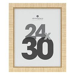 Atmosphera Cadre Photo Déco Thea 24x30cm Naturel