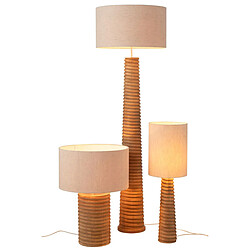 Paris prix Lampadaire bois naturel - Marron pas cher