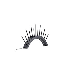 Paris Prix Lampe à Poser Bougeoir Kettilsas 55cm Noir