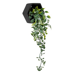 Atmosphera Plante Artificielle à Suspendre Ayame 45cm Noir