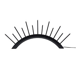 Paris Prix Lampe à Poser Bougeoir Kettilsas 55cm Noir