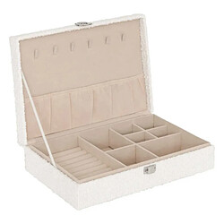 Atmosphera Boîte à bijoux rectangulaire - Blanc