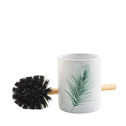 Paris Prix Brosse WC Déco Havane 36cm Blanc