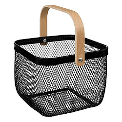 Five Simply Smart Corbeille à Fruits Avec Anse Mayaj 26cm Noir