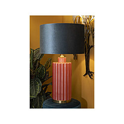Paris Prix Lampe à Poser en Verre Helene Tower 70cm Rouge & Bleu pas cher