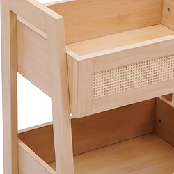 Five Simply Smart Étagère Salle de Bain 3 Niveaux Cane 80cm Naturel