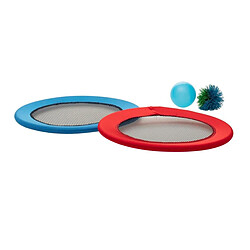 Be Toy'S Lot de 2 Raquettes Balles 30cm Rouge & Bleu