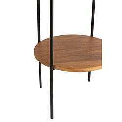 Avis Paris prix Lampadaire bois manguier - Beige