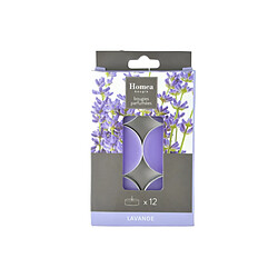Avis Paris Prix Lot de 12 Bougies Chauffe-Plat Essentiel II 3,5cm Lavande