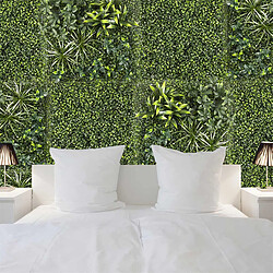 Acheter Paris Prix Mur Végétal Artificiel Panache 50x50cm Vert