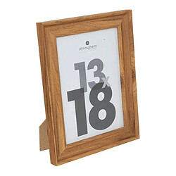 Atmosphera Cadre Photo en Bois Mae 13x18cm Marron