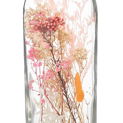 Atmosphera Bouteille Déco Fleurs Séchées 46cm Multicolore