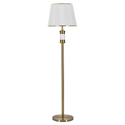 Paris Prix Lampadaire en Métal Whity 160cm Blanc & Or