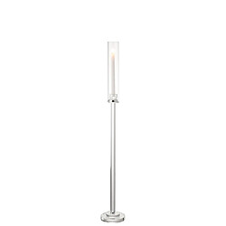 Paris Prix Chandelier Design en Verre Moira 100cm Transparent
