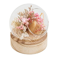 Atmosphera Composition de Fleurs Naturelles Pria 13cm Multicolore