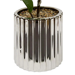 Atmosphera Ficus Artificiel en Pot Sky 54cm Vert & Argent