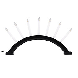 Paris Prix Lampe à Poser Bougeoir Design Kebnekaise 55cm Noir