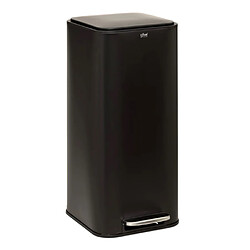 Five Simply Smart Poubelle de Cuisine à Pédale en Métal Delta 30L Noir