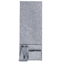 Paris Prix Pochette de Rangement Canapé 24cm Gris