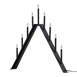 Paris Prix Lampe à Poser Bougeoir Déco Are 64cm Noir