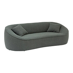 Atmosphera Canapé 3 Places Bouclette Ostuni 232cm Vert Cèdre