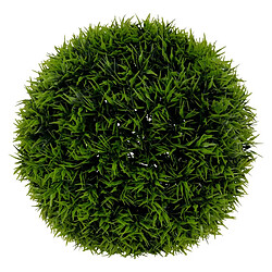 Atmosphera Boule d'Herbe Artificielle Carly 18cm Vert