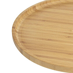 Avis Secret De Gourmet Lot de 6 Assiettes à Dessert Bambou 19cm Naturel