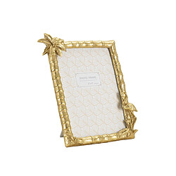 Paris Prix Cadre Photo Déco Palmier Flamant Rose 15x20cm Or