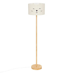 Atmosphera Lampadaire Enfant Chat Félix 152cm Blanc