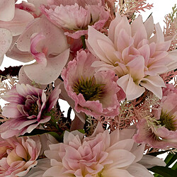 Atmosphera Bouquet Artificiel Composé Wild Romance 60cm Rose