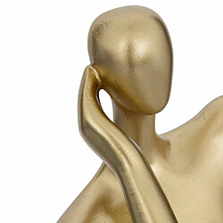 Atmosphera Statuette Déco Femme Le Collectionneur 25cm Or