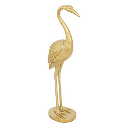 Atmosphera Statuette Déco Héron Automne 41cm Doré