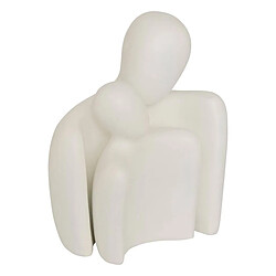 Atmosphera Statuette Couple en Résine Rima 22cm Blanc