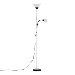 Paris Prix Lampadaire 2 Spots Bagasi 178cm Noir