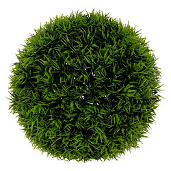Atmosphera Boule d'Herbe Artificielle Carly 18cm Vert
