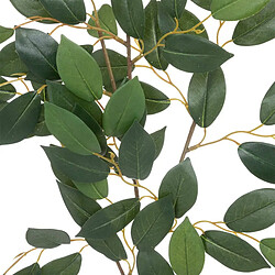 Atmosphera Tige de Feuilles Artificielles Camélia 70cm Vert