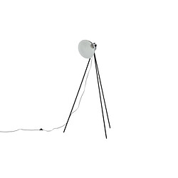 Avis Paris prix Lampadaire trépied métal - Noir