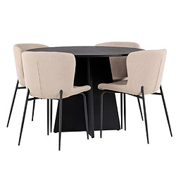 Berlinger Haus Set De Vaisselle Mate De 18 Pièces, Taupe Collection