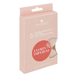Avis Atmosphera Lot de 6 Bougies Chauffe-Plat Parfumées Izor 3,7cm Jasmin