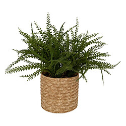 Atmosphera Fougère Artificielle en Pot Clemy 30cm Vert
