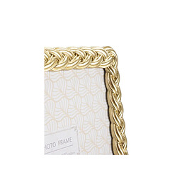 Acheter Paris Prix Cadre Photo Déco Tressé Rope 20x25cm Or