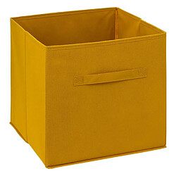 Five Simply Smart Boîte de Rangement Pliable Basic 31x31cm Moutarde