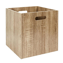 Paris prix Cube de rangement bois - Naturel