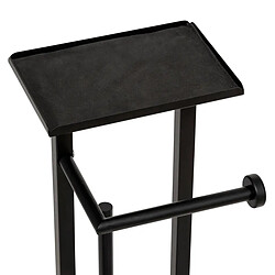 Five Simply Smart Dérouleur Papier WC en Métal Glass 61cm Noir