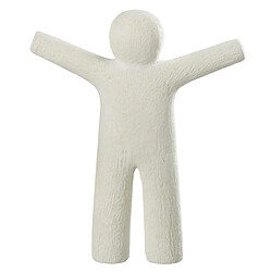 Paris Prix Statuette Déco P'tit Maurice Rugueux 30cm Blanc