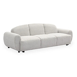 Paris prix canapé convertible 3 places tissu - Gris